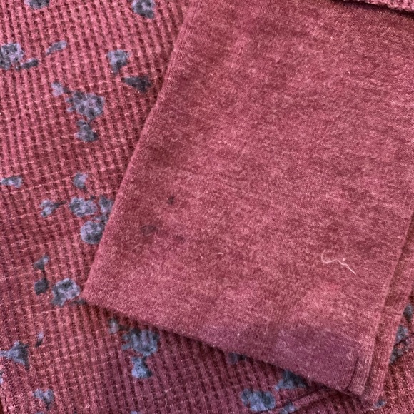 Free People waffle thermal Sz Small - Picture 5 of 7